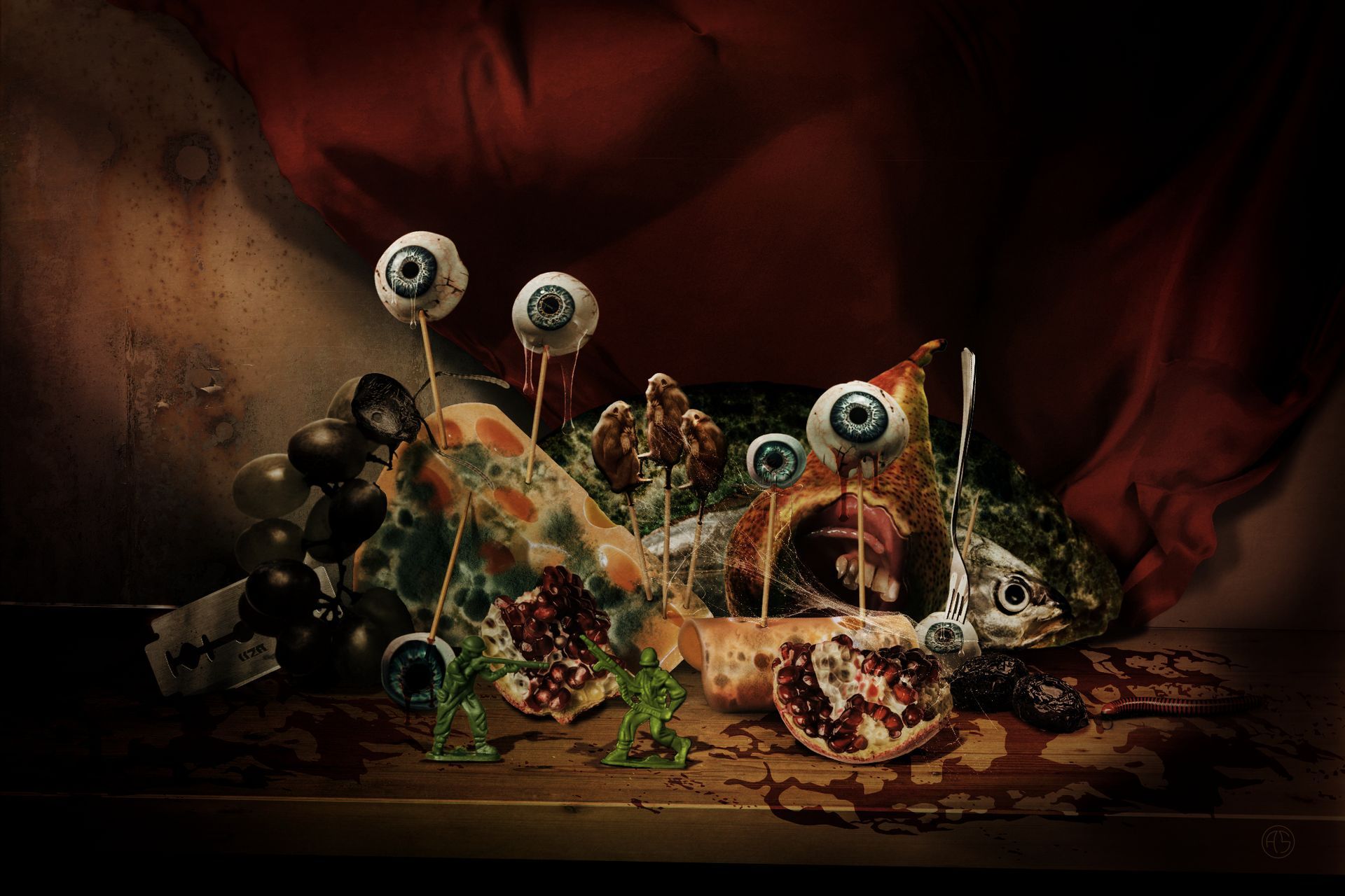 Artwork of Adam Strange ©