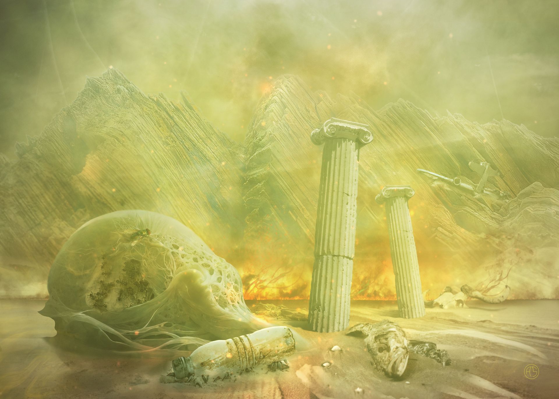 Artwork of Adam Strange ©