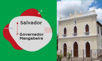 Imagem da cidade de Governador Mangabeira na Bahia