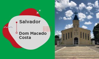 Imagem da cidade de Dom Macedo Costa, na Bahia