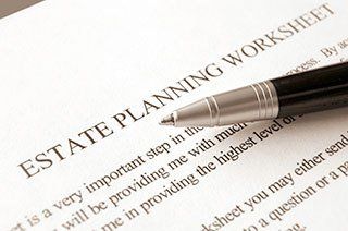estate planning worksheet