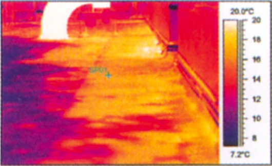 A picture of a thermometer showing a temperature of 20 degrees celsius