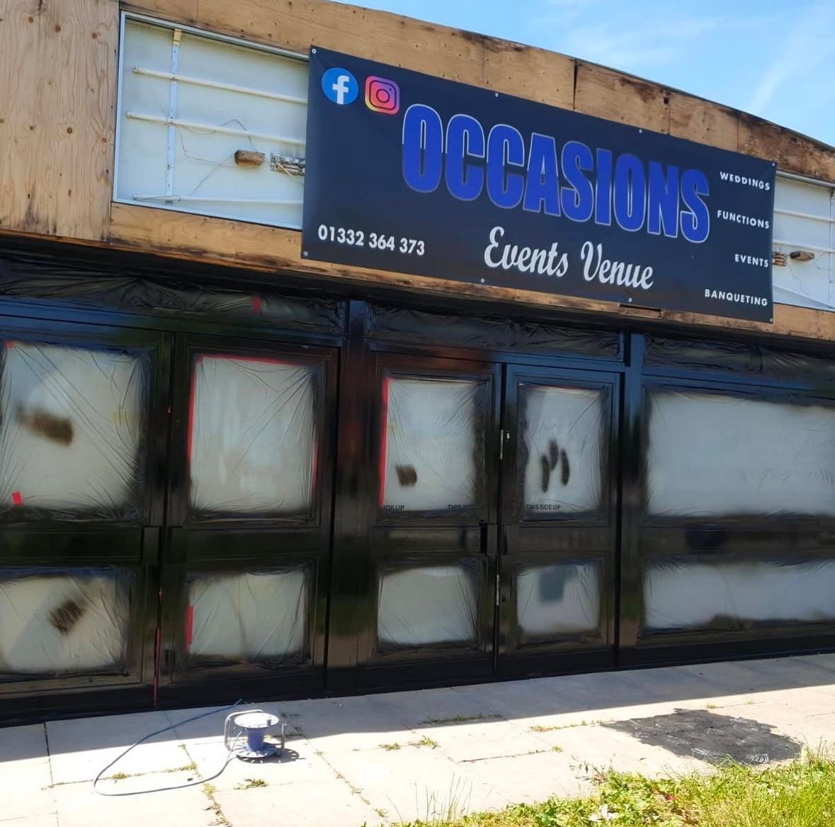 commercial spray painting projects