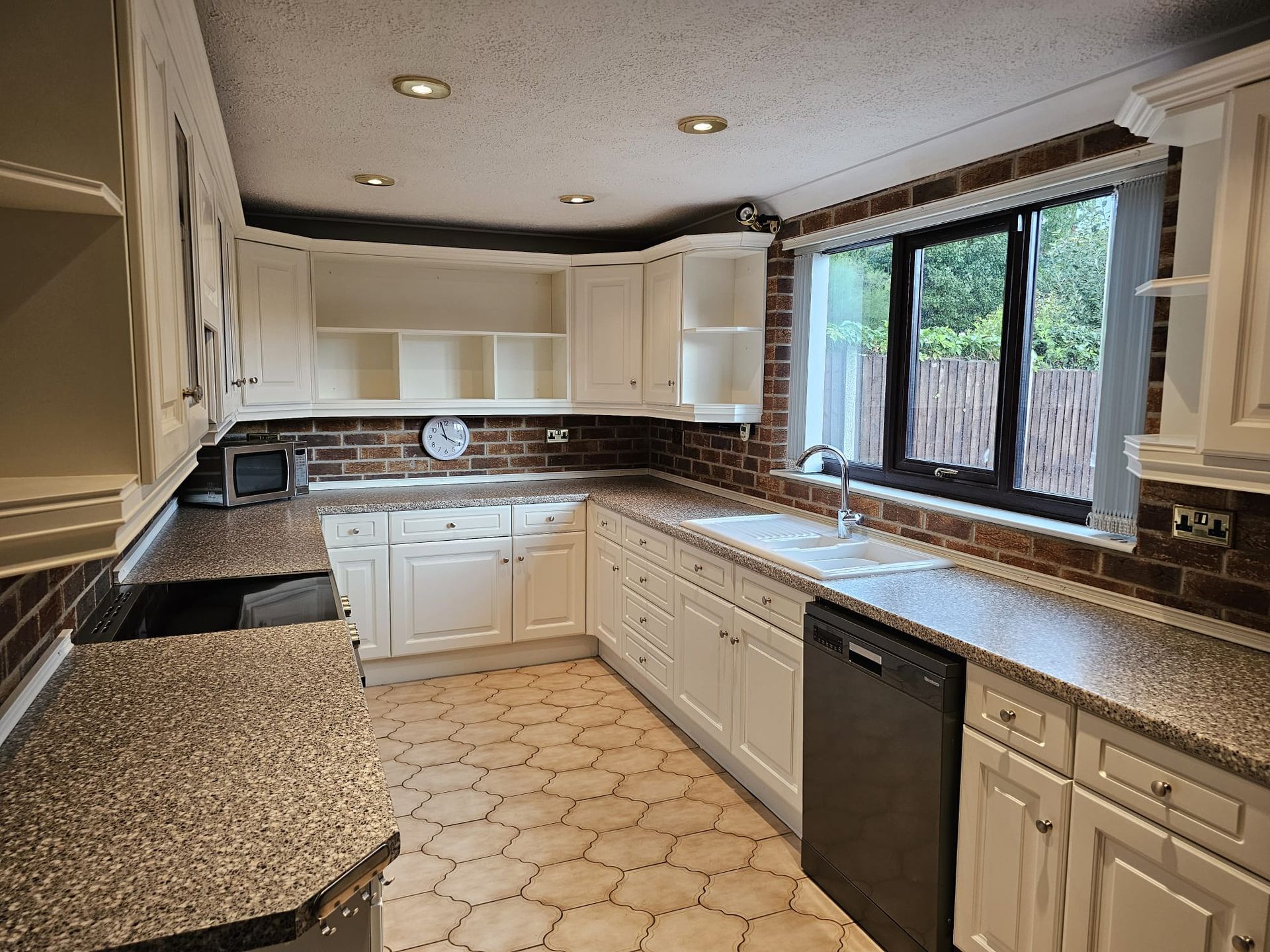 Kitchen Cabinet Spraying