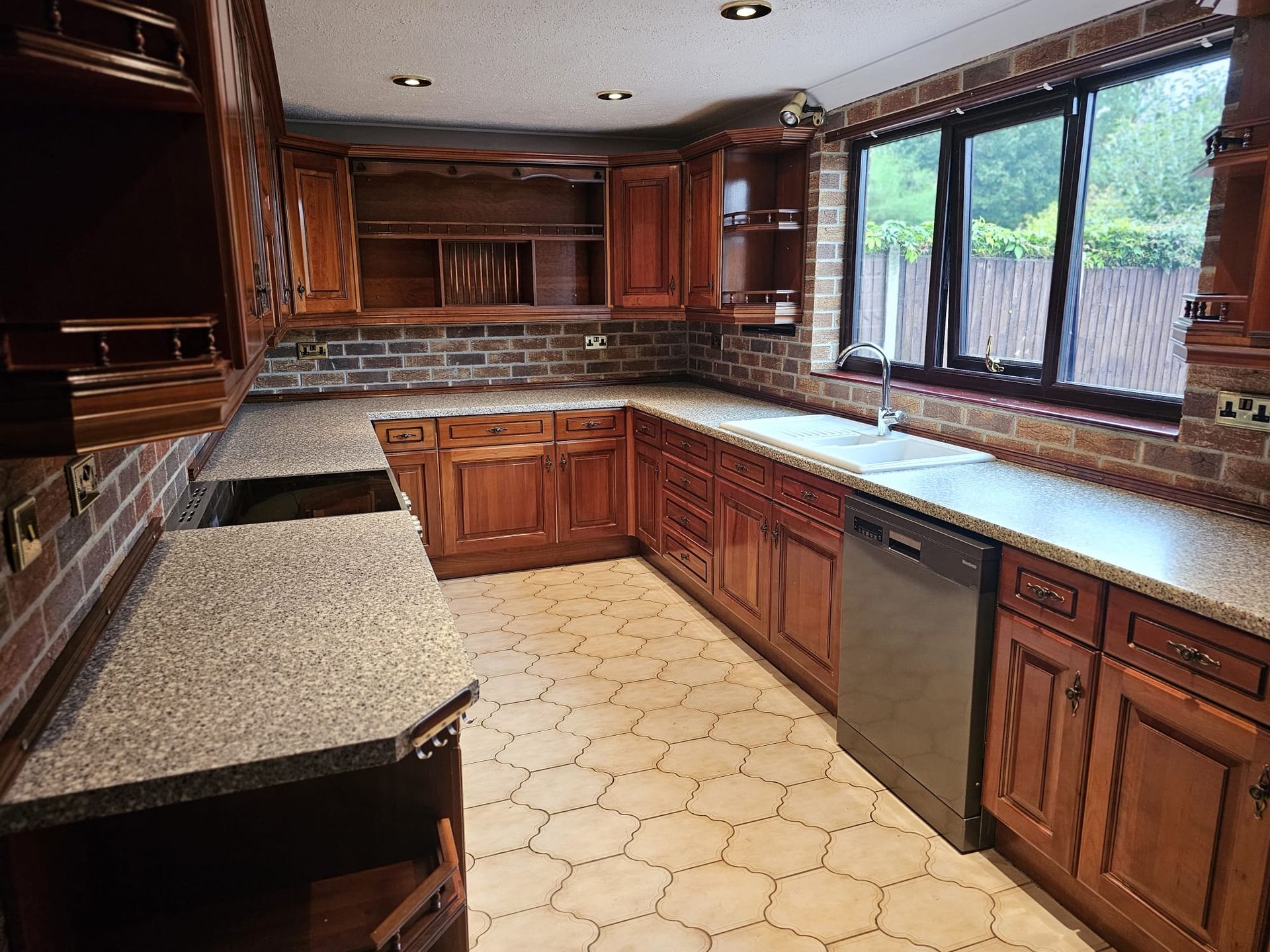 Kitchen Cabinet Spraying