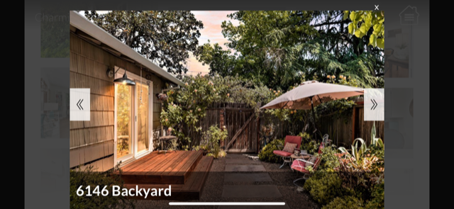 6144-6146 Landis Ave backyard