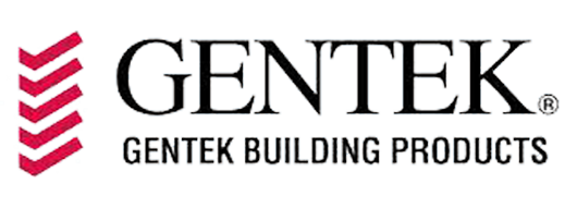 a gentek building products logo