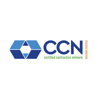 the logo for the ccn certified contractors network