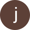 the letter j is in a brown circle for google reviews profile