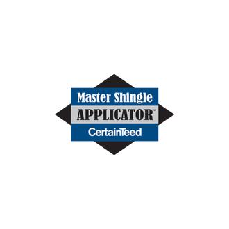 the master shingle applicator logo for certainteed