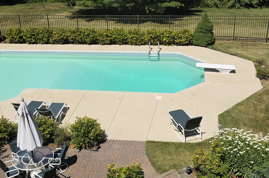 Smyrna concrete pool deck