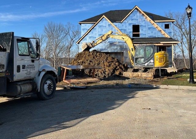 A close up of a sump pump in a basement.