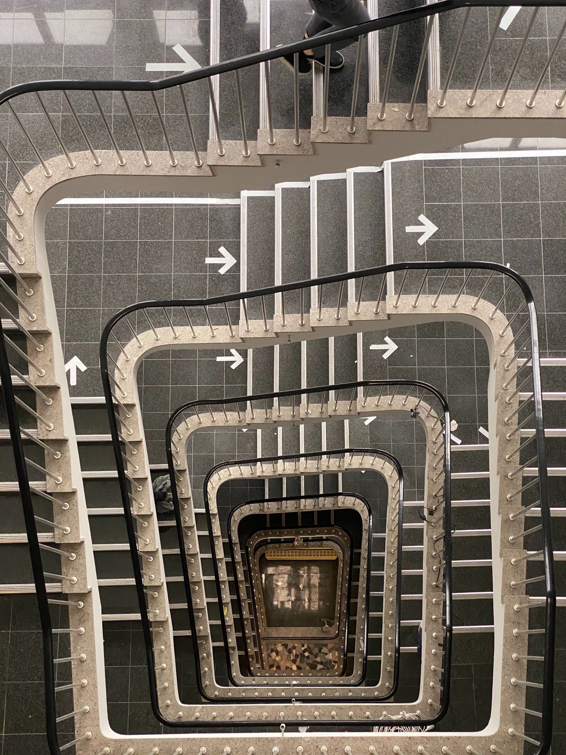 stairs pointing the way