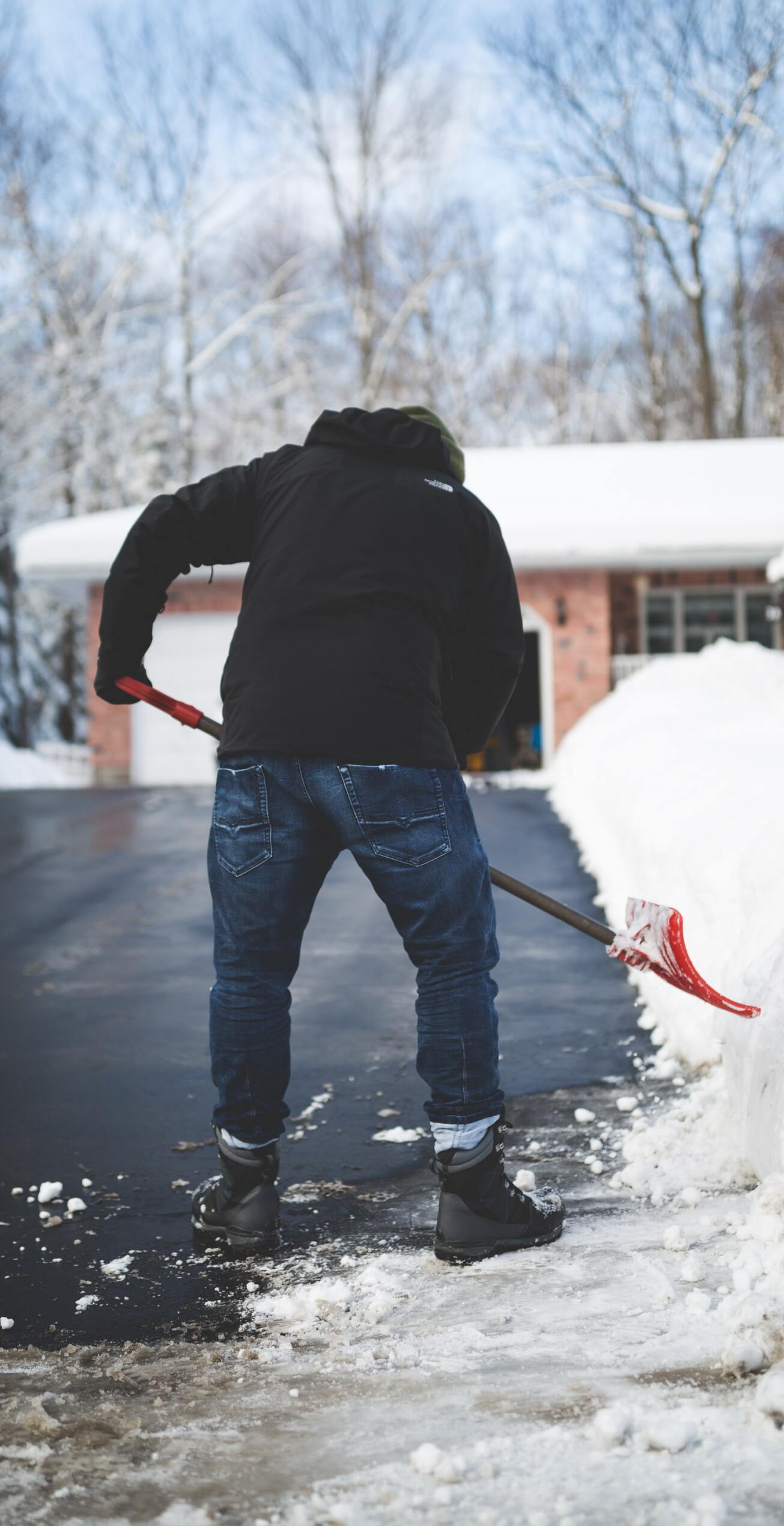 snow shoveling