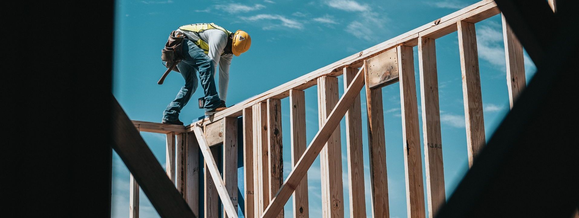 man doing construction