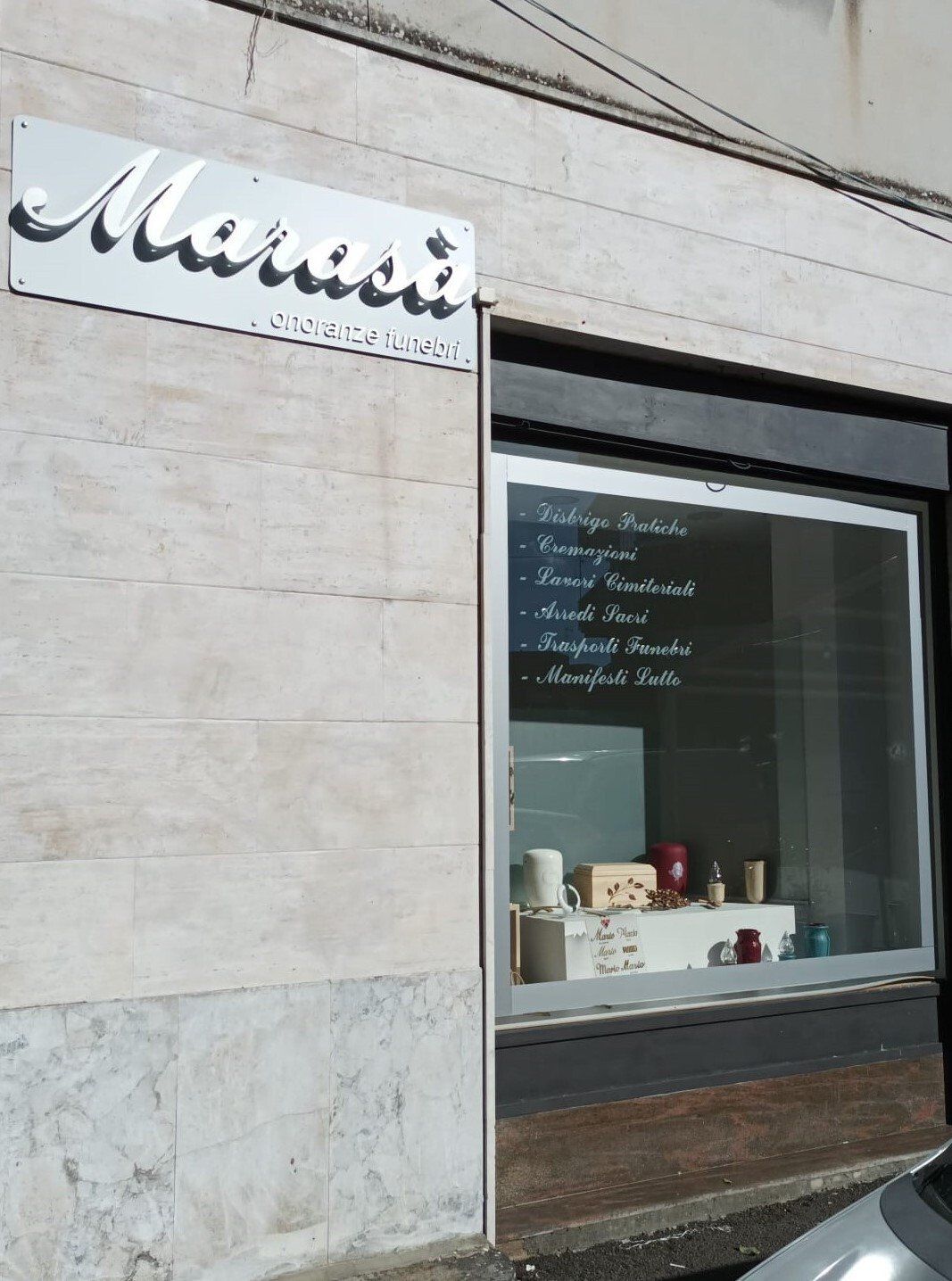 vetrina marasà