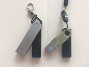 Nano+ledger+X+sleutelhanger  Hardware Wallets cold storage