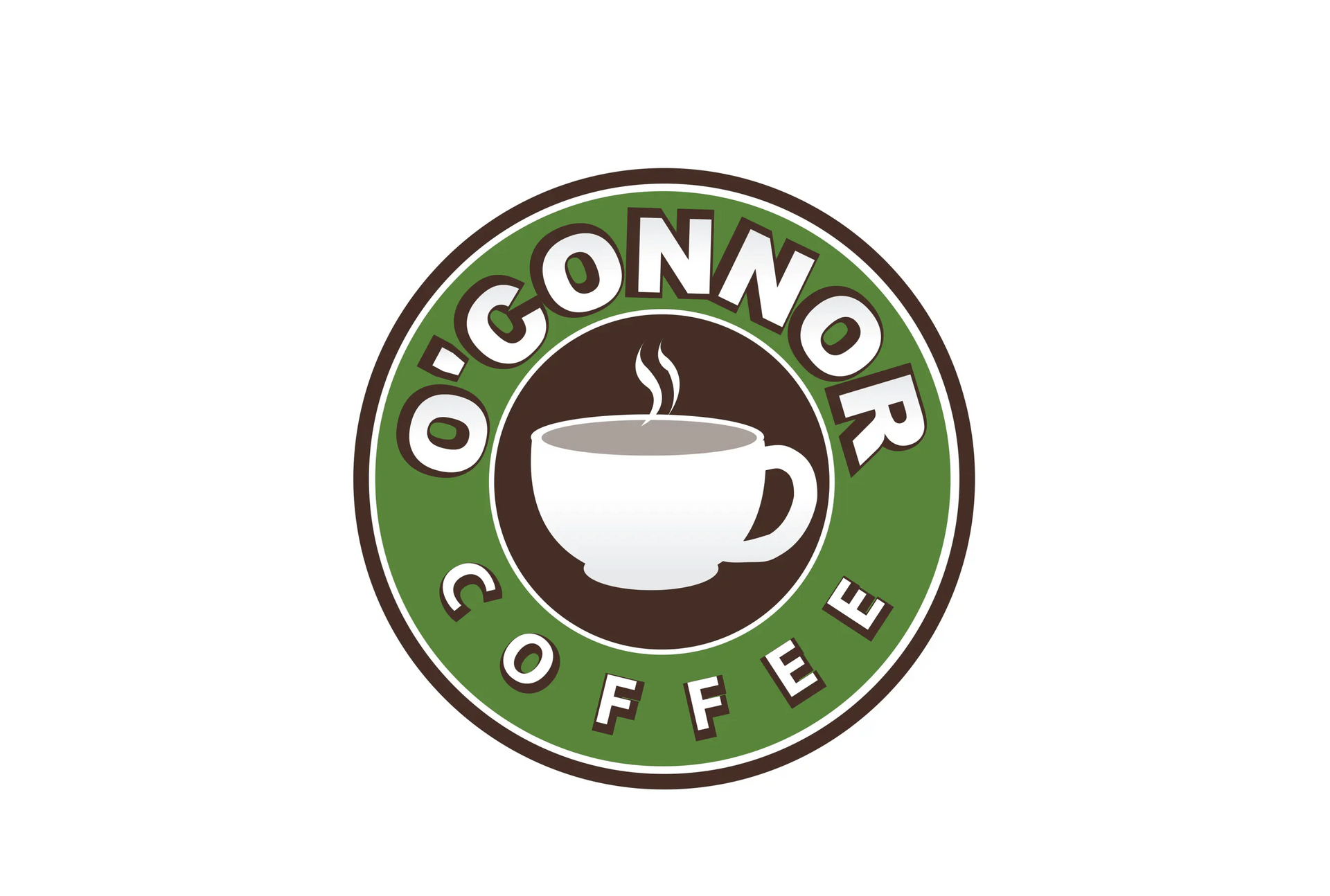A logo for boca java with a cup of coffee on a saucer.