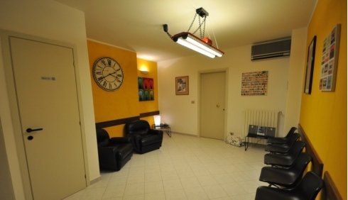 sala d'attesa dello studio medico dello specialista urologo Dr. Paolo Soggia