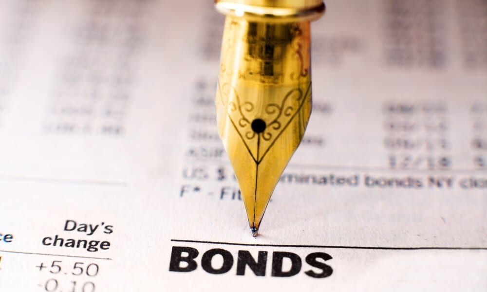 close up of surety bonds paperwork