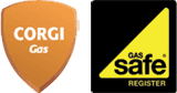 CORGI GasSafe logos