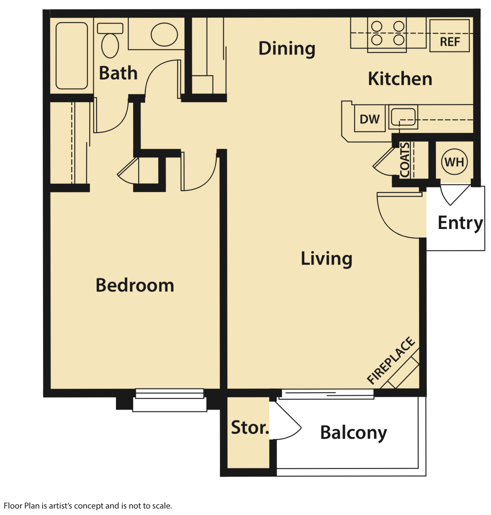 Plan A Upper Level Floor Plan