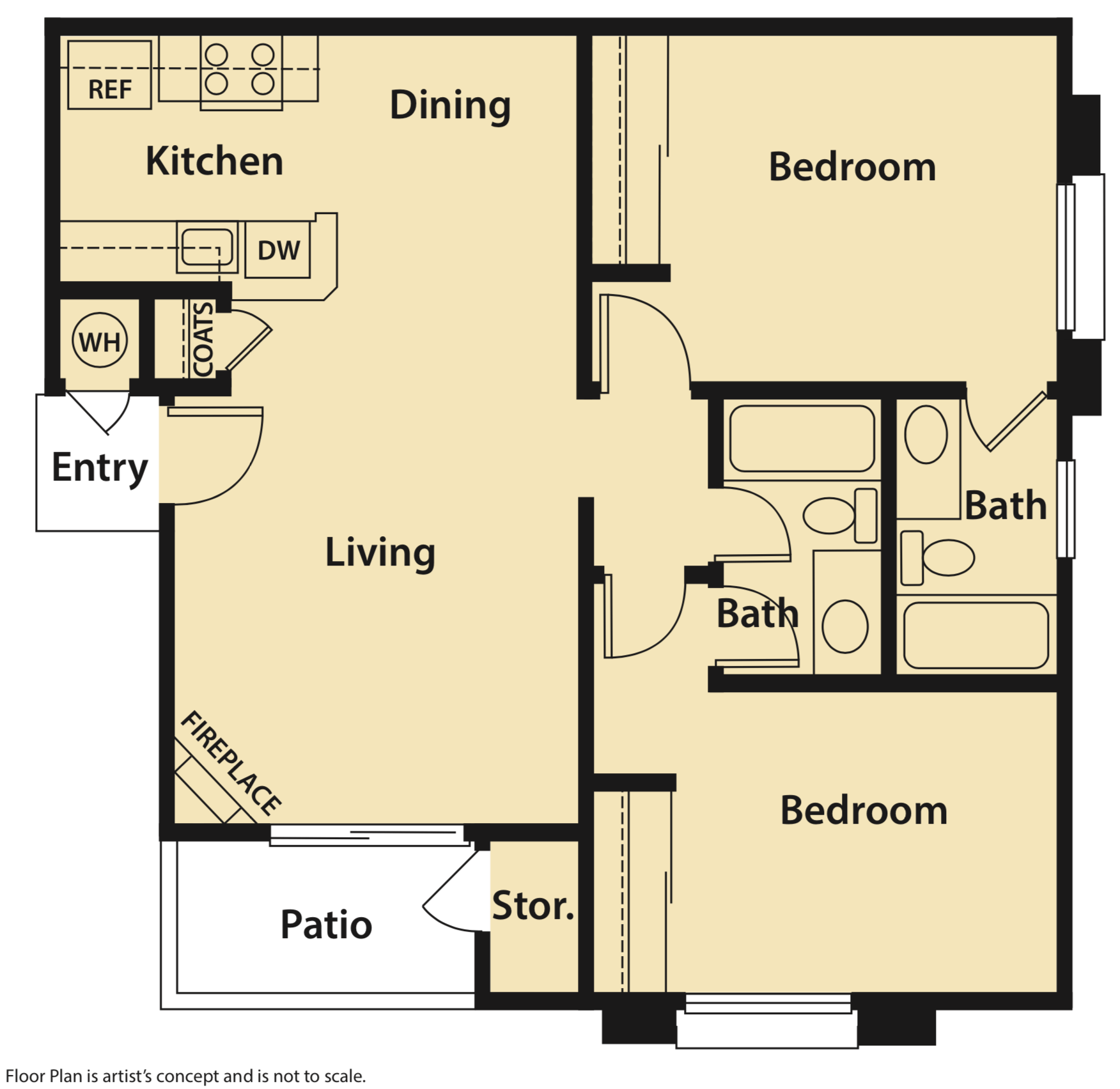 Plan B Lower Level Floor Plan