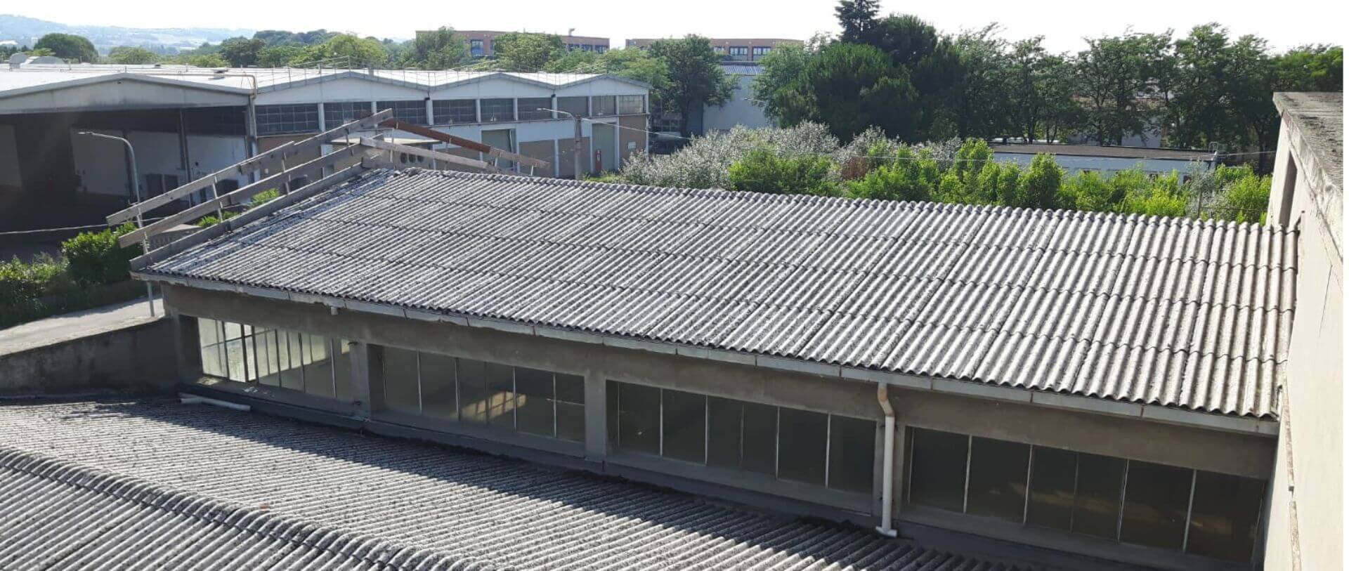 coperture industriali in eternit