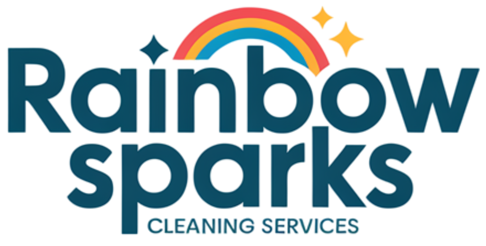 Rainbow Sparks Cleaning Services Logo