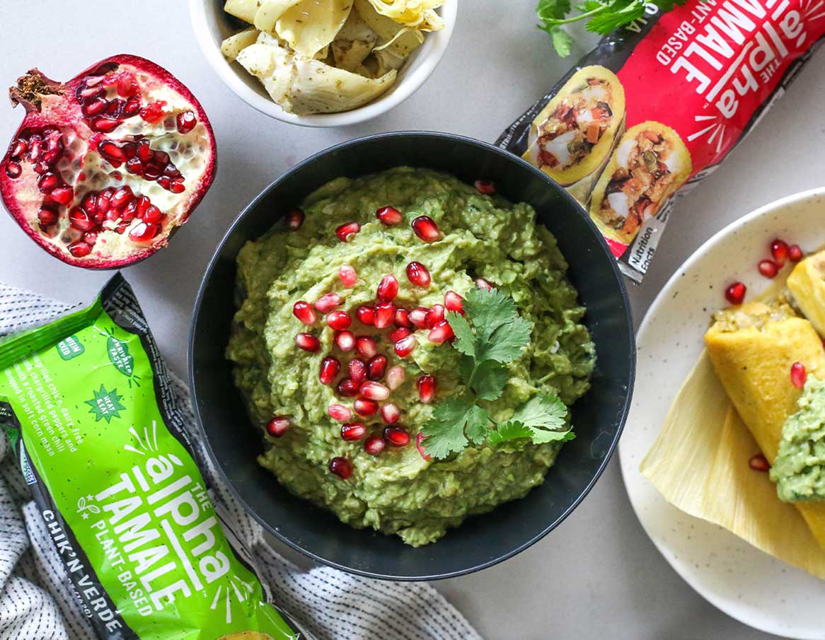 Vegan Avocado Artichoke Dip