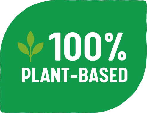 100% plant-based