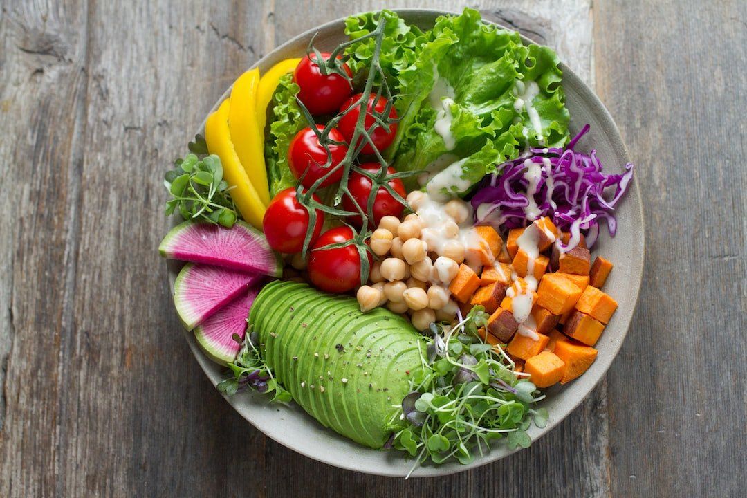 Vegan Salad - Switch to a Plant-Based Diet