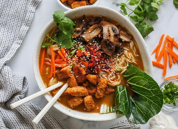 Vegan Miso Chik'n Ramen