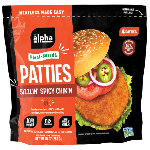 Sizzlin' Spicy Chik'n Patties
