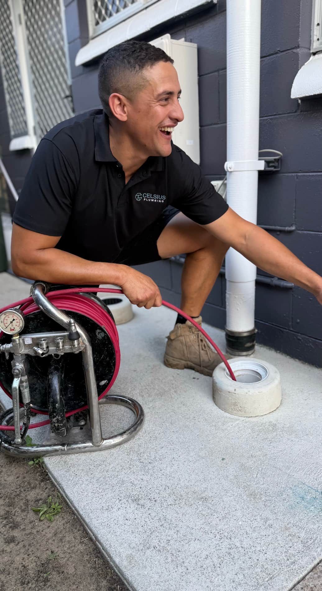 A plumber in Golden Beach