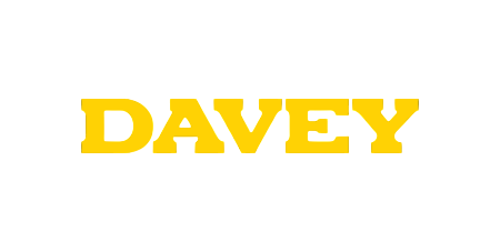 Yellow "DAVEY" text on a white background.