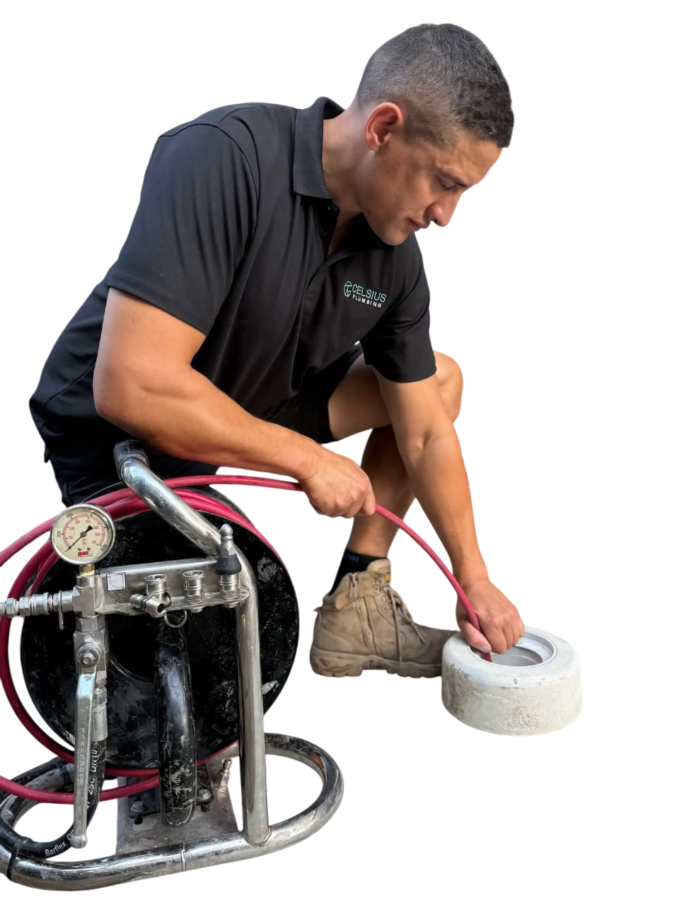 A plumber in Pelican Waters
