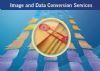 the cover of a book titled image and data conversion services