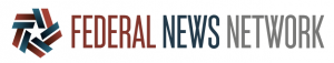 a logo for the federal news network with a star on it