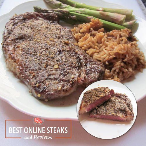 Chicago Steak Company Reviews USDA Choice Angus Ribeye 16 oz. $45 ea