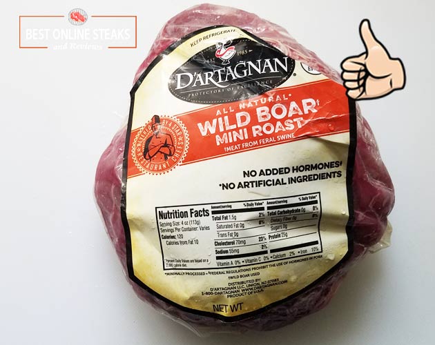 Wild Boar Roast 1.7 lbs. $15 each