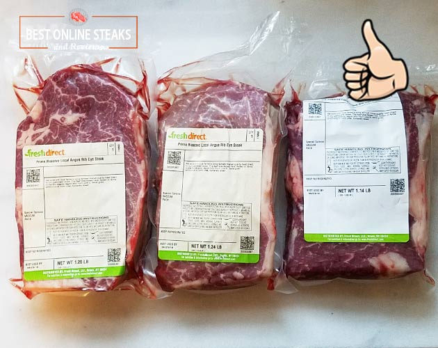 FreshDirect Steak Packaging