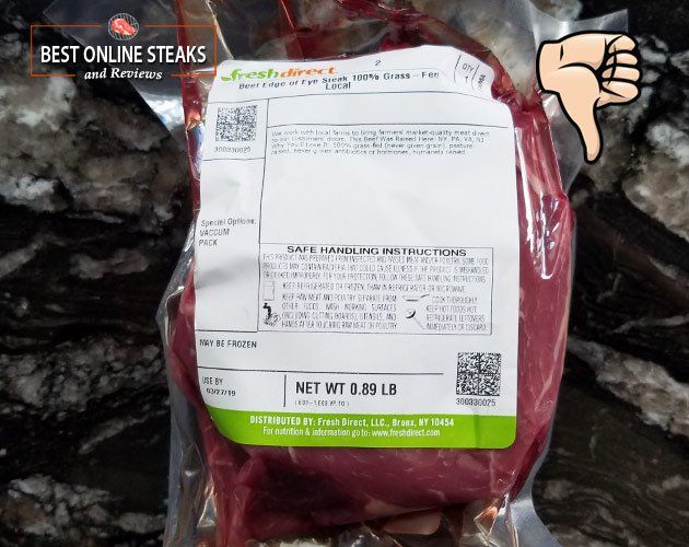 Edge of Eye Steak in Packaging