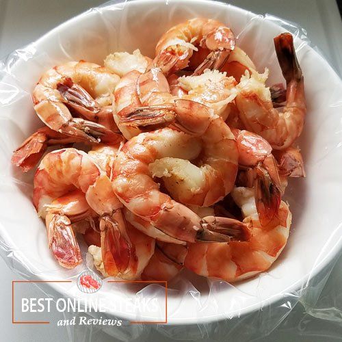 Black Tiger Shrimp, Easy-Peel Shell, 8-12 per lb. $18 lb.