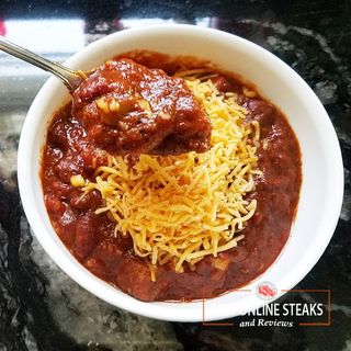 How to Make Amazing Chili with Leftover Gourmet Steaks Top with cheese or sour cream and enjoy!