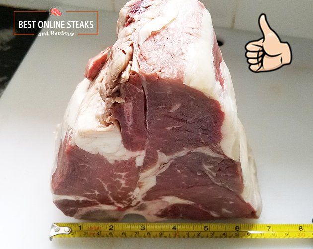 Omaha Steaks King Cut T-Bone 7 inches wide