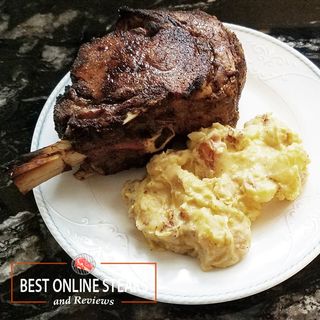  Omaha Steaks 6 lbs. Bone-In Prime Rib Roast + Seasoning  (Bone-In Prime Rib Roast and Private Reserve Seasoning) : Grocery & Gourmet  Food