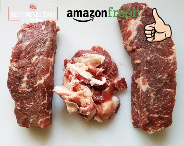 Amazon Fresh USDA Prime NY Strip 14 oz. Trimmed