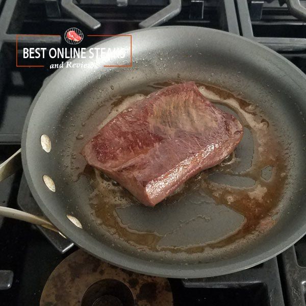 Pan-seared Beef Heart Steak