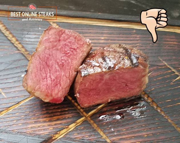 Our issue with this steak is that there is no such thing as a Ribeye Filet.